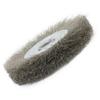 Stainless Steel 5 Inch Crimped Wire Wheel Brush 16mm Hole for Bench Grinder Excellent for Edge Blending and Finishing