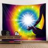 Meditation Chakra Pattern Tapestry Wall Hanging Mandala Tapestry Wall Cloth Bohemian Room Yoga Mat Home Decoration
