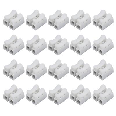 20 יחידות מחברי טרמינלים חשמליים לחיבור מהיר מתאימים לחיבור חוטים ללא מאמץ ומאובטח התקנה קלה