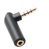 Headphone Splitter 90 Degree Right Angle Plug 3.5mm Angle Male To Female Adapter Stereo Accessories