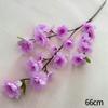1/5pcs 66cm Sakura Artificial Flowers Bouquet Long Stem Garden Landscape Party Wedding Decor Fake Flowers Table Vase Ornament