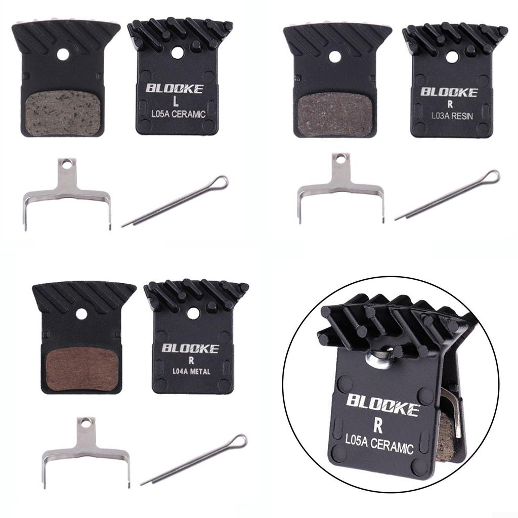 2 Pistonlu Disk Fren Balataları 36.6x34mm Siyah Yeni Bisiklet Parçaları