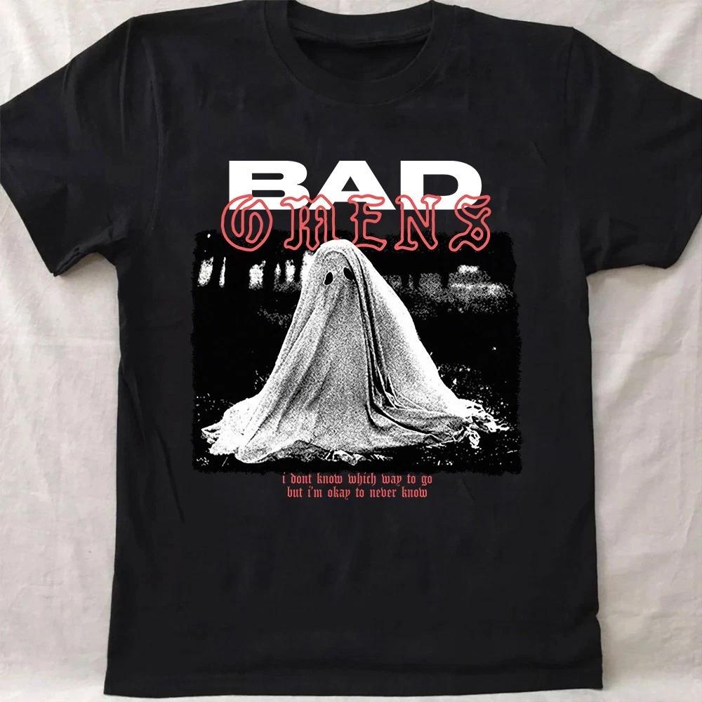 Retro Bad Omens Nowhere To Go T-shirt, Ghost Bad Omens Rock Band Tee for Fans S