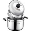 SUPOR 22cm 304 Stainless Steel Multi-Purpose Steamer Pot
