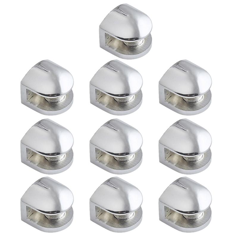 Modern Metal Glass Clips Multipurpose Glass Brackets Multifunction  Metal Glass Fixtures for DIY Projects & Retail Displays