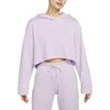 Nike Sweatshirts Women's Pink Purple Hooded Moderate DM6982-530