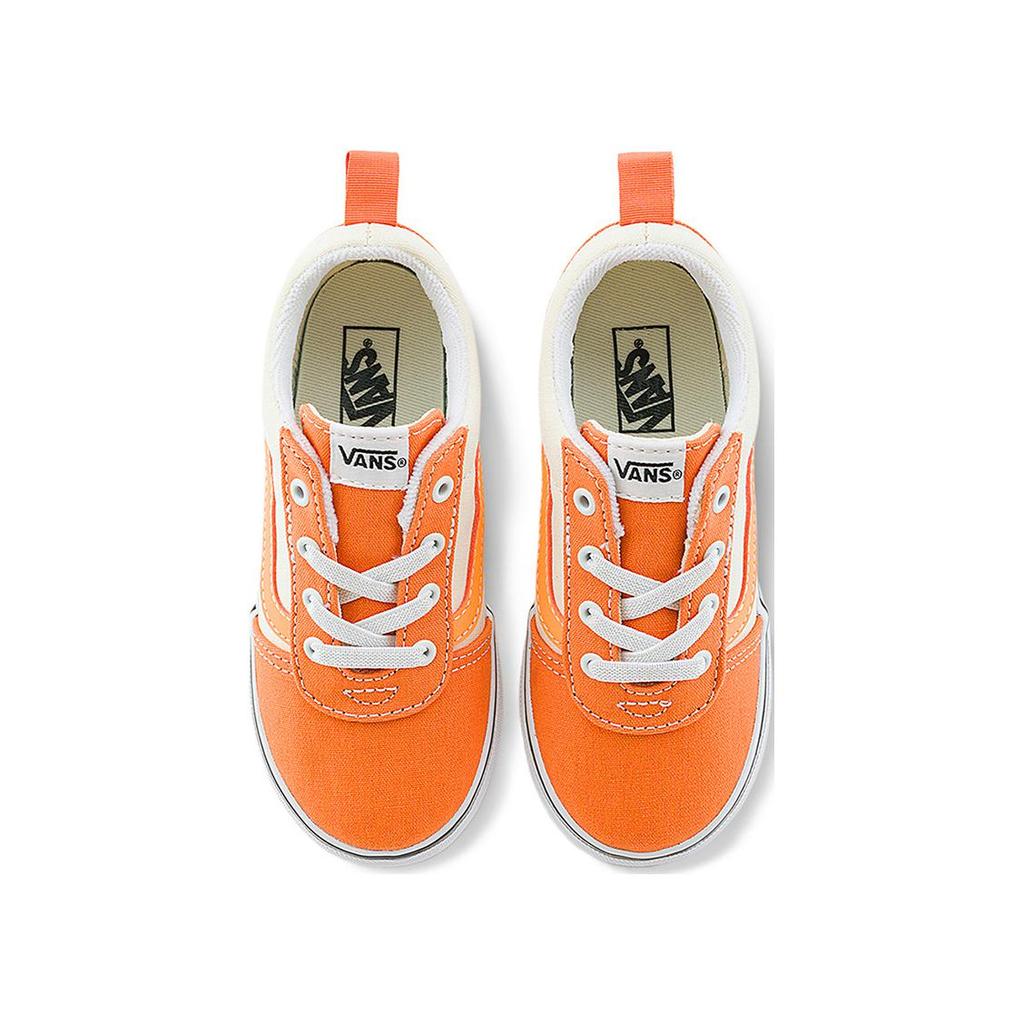 Vans Ward Slip On Low Top Walker Shoes Baby sneaker Orange VN0A3QU1ORA