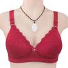 Autumn New Product Luxury Thin Full Lace Cup Mom Bra Adjustable Shoulder Strap No Steel Rim Underwear