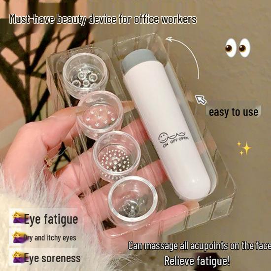 Vibrating Eye Massager for Fine Lines and Skin Rejuvenation