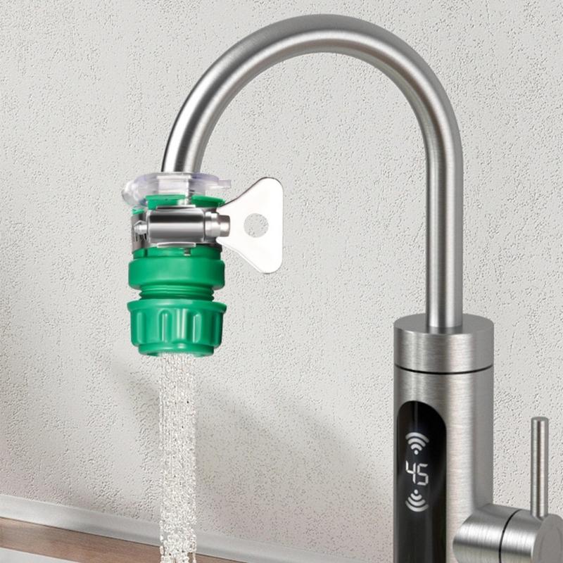 Plastic Faucet Adapter Quick connecting Garden Hose Fittings Water Connector Kitchen Garden Hose Pipe Joiner Fitting