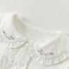 David Bella Girls' Long-Sleeved Cotton Shirt