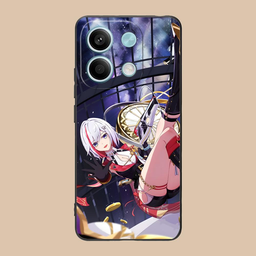 HSR Topaz Matte TPU Mobile Phone Case for POCO F8 F7 F6 F5 F4 F3 F2 Pro GT C75 C71 C65 C61 C40 Pro Ultra Colorful Cover