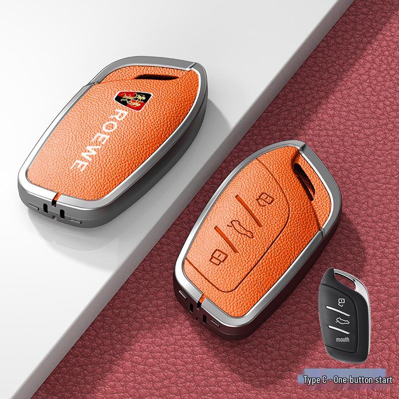 Fit for Roewe RX5 16-20, i6, RX8, RX3, EI5 Metal Key Cover