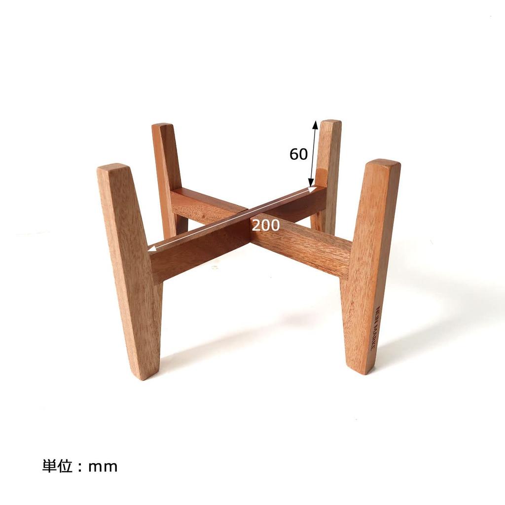 03 Pot Stand L Low Type 24 X Depth 24 X Height Cm Recommended for Pots Up To 20 Cm In Diameter Flower Stand Planter Stand Flower Pot Stand 15.3