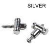 2Pcs String Retainers For Electric Guitars Metal Parts