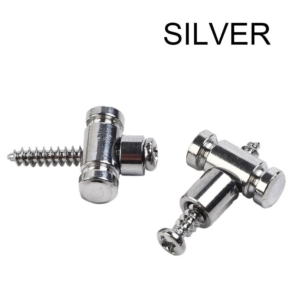 2Pcs String Retainers For Electric Guitars Metal Parts