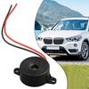 ABS And Electric Components Piezo Buzzer 2 Wired Connctor