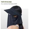 Xinjingzhou Summer Ice Silk UV Protection Face Mask & Sun Hat