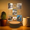Custom Multi-Photo Heartfelt Memorial Gift To Treasure Your Dog Personalized Acrylic Photo Frame Keepsake Pet Sign Picture Frame