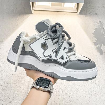Luxury Shoes For Men New Chunky Vulcanized Punk Shoes Sneakers Men Good Quality Street Style Sport Running Sneakers Men Board