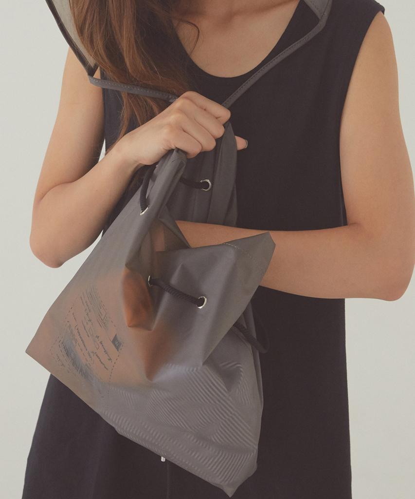 Woozo 18 Ss 44 Clear Bag (Black)