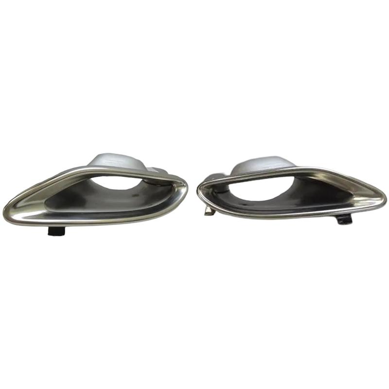 Car Exhaust Tip Decoration For Mercedes Benz W176 W166 W246 W205 W213 W212 X205 Exhaust Pipe Tail Pipe
