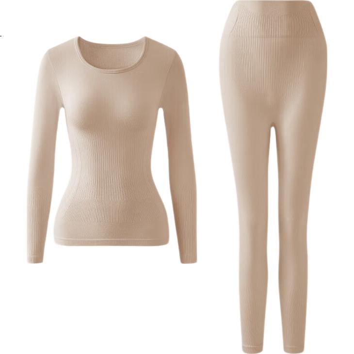 Herbal Original 2025 New Lightweight Warm Women's Thermal Underwear Autumn Winter Base Layer Invisible Skin-Friendly Plus Size