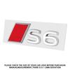 S3 S4 S5 S6 S7 S8 Logo Original Plastic Sticker Car Trunk Decoration Decal Accessories For  qwer114 A4 B8 A3 8P A6 C7 8V B6 B7 B9 Q5