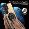 Luxury Metallic 360 Rotating Stand Case For Samsung Galaxy S26 Ultra S26+ Plus 5G Magnetic Cover With Camera Lens Protection