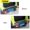 Listwy stylizacyjne TESIN do Suzuki Jimny JB74 Panel tylnego zderzaka samochodowego Osłona dekoracyjna do Suzuki Jimny +
