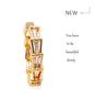 European Style Zirconia Ear Cuff Earring - Lightweight, Luxurious High-End Feel, Cold Style Jewelry for Women.
