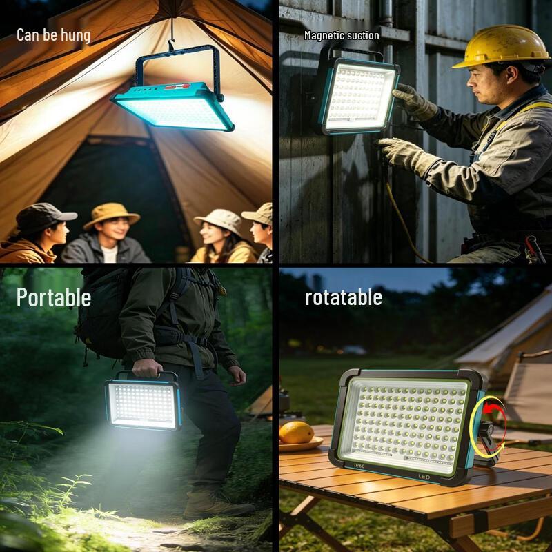 Solar Rechargeable LED Camping Lantern