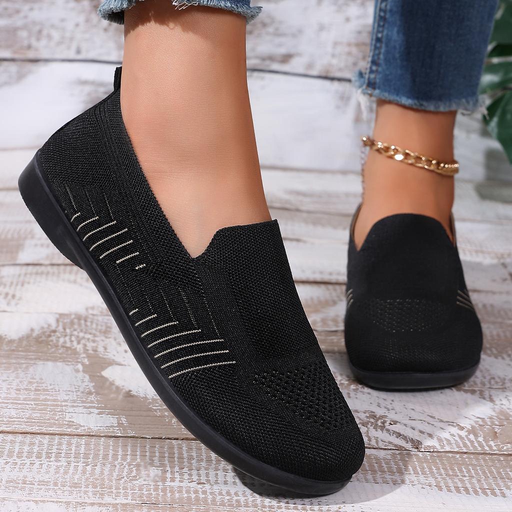 Scarpe da Donna Taglie Forti, Sandali Traspiranti e Comodi, Scarpe Piatte a Fondo Morbido, Scarpe Casual da Esterno per Mamma