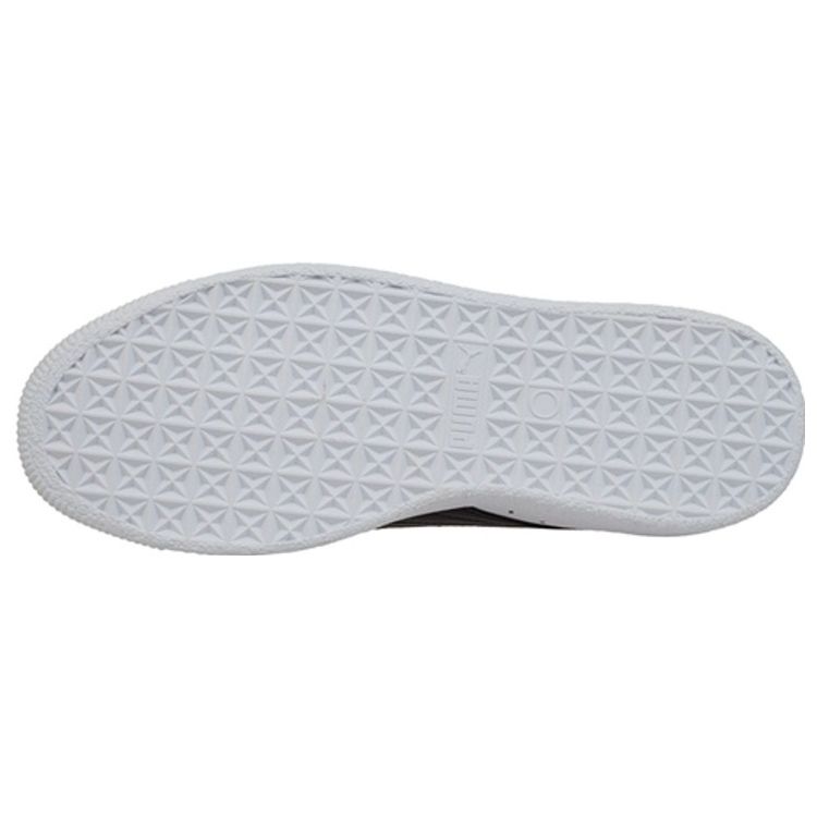 Мужские кроссовки Puma Clyde Core Foil White Black Gold 364670-01 38 — фото 4