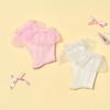 Lovely Lace Socks 2-Piece Set 4-7Y Ivory Light Pink