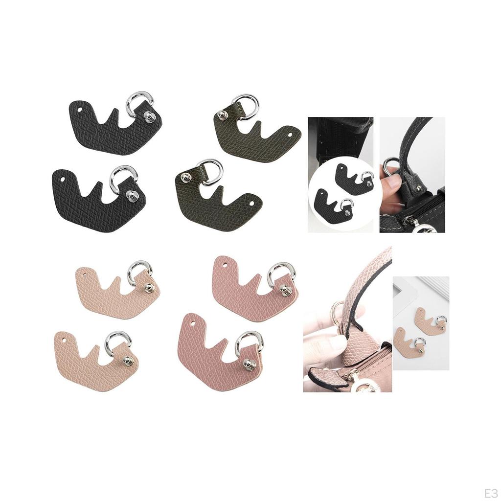 2 Bag Transformation Accessories for PU Leather Shoulder Strap Luggage Straps Without Punching