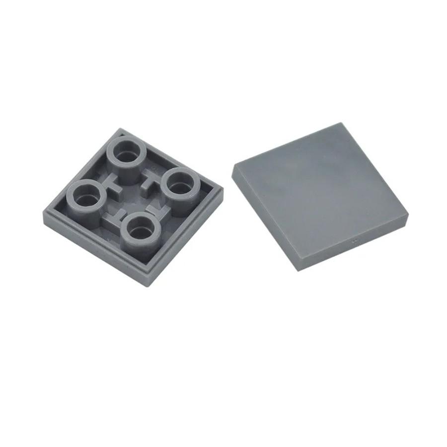 

30 шт. совместимый с MOC 11203 собирает гладкие частицы 2x2 перевернутые строительные блоки детали DIY просветляющие кирпичи обучающие игрушки темно-серого