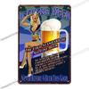 Garage Bar Metall Wandschild, Auto Innenraum Dekor Plakette 20x30cm
