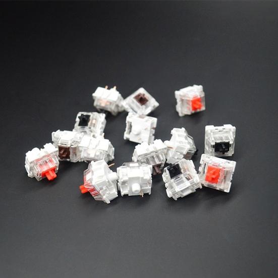 16Pcs/Set Mute Mechanical Replacement Parts 3 Keyboard Shaft Pin MX Button Key