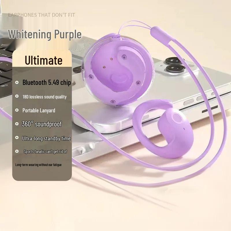 

Little Coconut X28 Wireless In-Ear Ear-Hook Noise Cancelling Open-Ear Sports Bluetooth Headphones