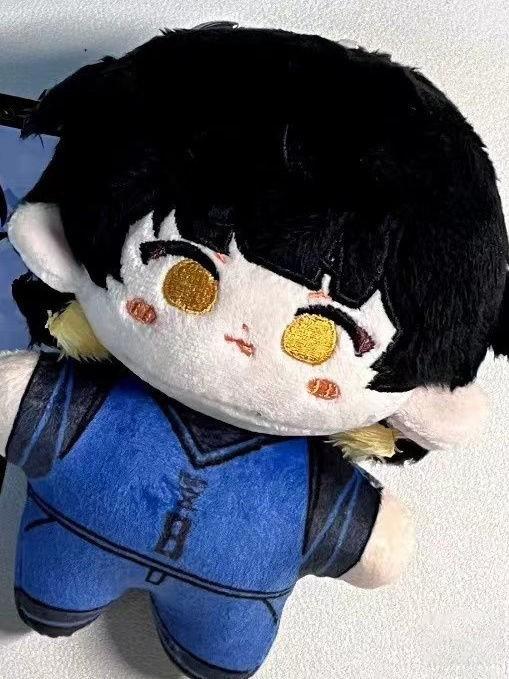 10cm Mini Blue Lock Pluche Knuffelpop Seishiro Nagi Isagi Yoichi Chigiri Bachira Meguru Poppetje Sleutelhanger Speelgoed Voor Cadeau 10cm