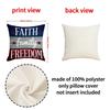 Summer Independence Day Series Throw Pillow Cases Linen Print Living Room Sofa Decorative Cushions