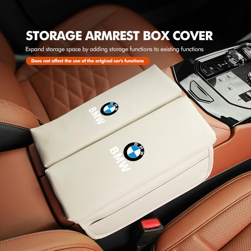 Car Central Armrest Storage Box Coverer Storage Protective Cushion For BMW X3 X5 M5 M3 E46 E90 E60 F10 E39 F30 E36 G30 E87 E70 VNZBG1