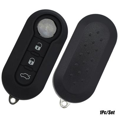 3 Button Remote Car Key Shell Fob Case For Fiat 500 Abarth Panda Punto Bravo 2 Ducato Tipo Doblo 500x 500l 500e Auto Uncut Blade