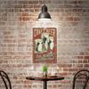1Pc Vertical Tin Wall Poster Metal Sign Decor 2030cm / 3040cm Retro Style Home Bar Garage Cafe Kitchen Living Room