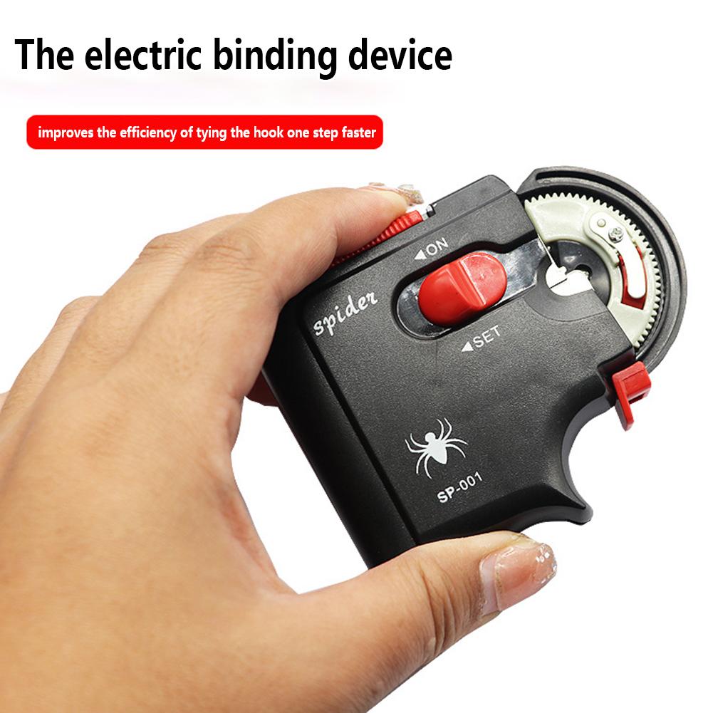Automatic Fishing Hook Tier Tool Tyer Machine Tying Device Tie Knot Lure Fishing Hook Line Tyer Tie Machine Fishing Tackle