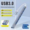 HUB 7-in-1 USB 3.0 Docking Station Multi-Port Expander for Computer and Laptop with TYPE-C