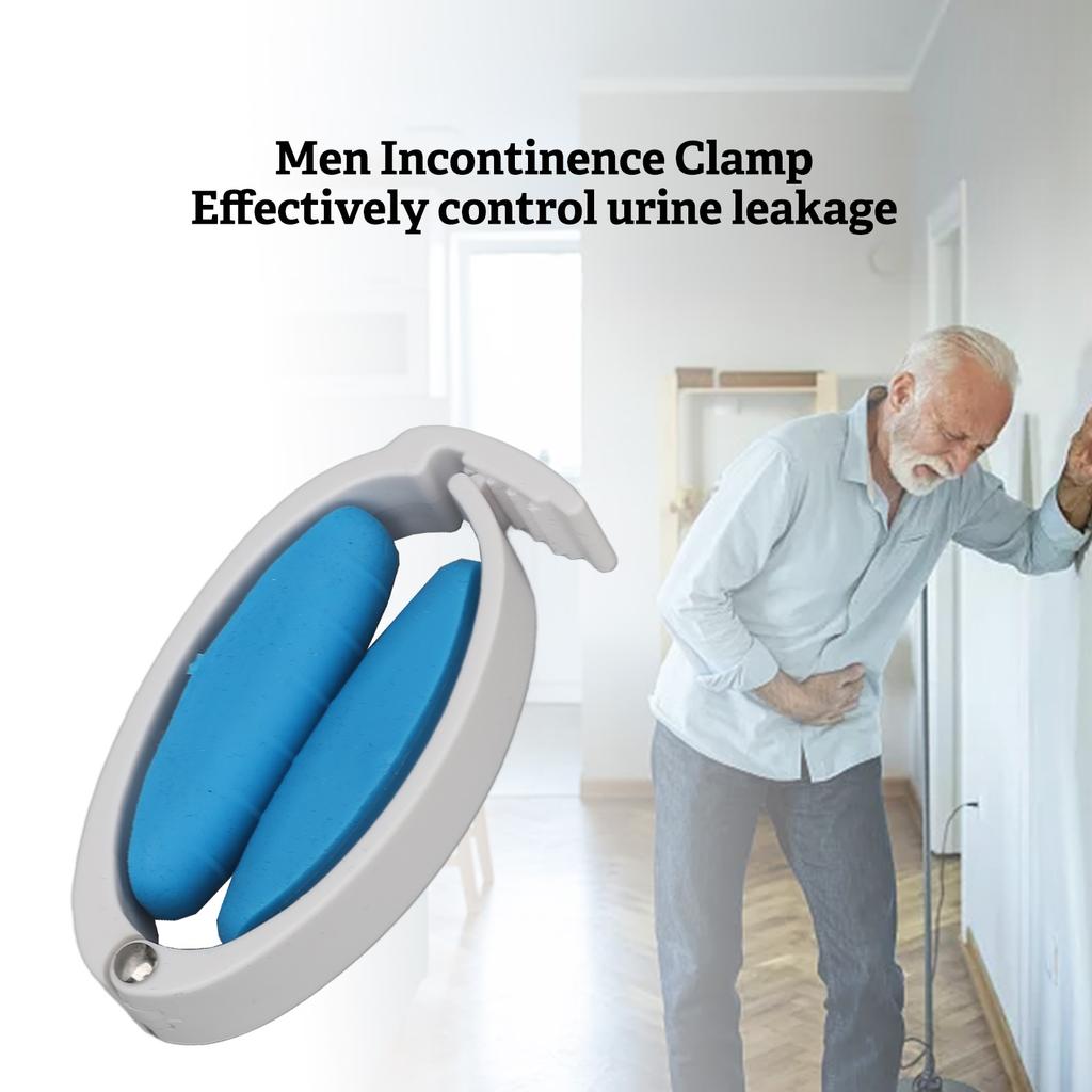 Pinza per Incontinenza Urinaria Pinza per Incontinenza Urinaria Prevenire Perdite Regolare la Pressione Clip Morbida in Silicone per Incontinenza per Uomini