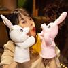 Animal Hand Puppet Rabbit Hand Puppet Telling Story Doll Toy Rabbit Glove Puppets Learning Aid Toys Kids Gifts
