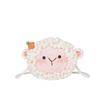 Cartoon Sheep Cute Woven Crossbody Bag For Childrens And Girls Daily Wear